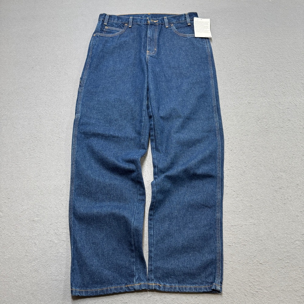 NEW Steel Guard Jeans Men's 34x34 Blue Denim Flame Resistant Westex Indura Cat 2